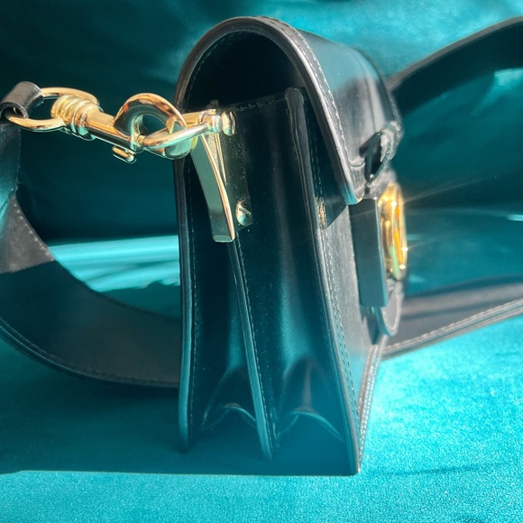 Valentino by Mario Valentino - SCARLETT ROPE LEATHER CROSSBODY IN BLACK - Picture 7 of 14